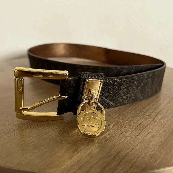 Michael Kors | Accessories | Michael Kors Brown Lock Belt 